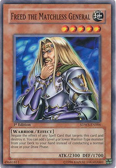 Freed the Matchless General (SDWS-EN006) - Structure Deck: Warriors' Strike 1st Edition-1