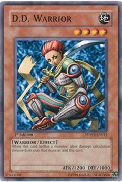 D.D. Warrior (SDWS-EN013) - Structure Deck: Warriors' Strike 1st Edition-1