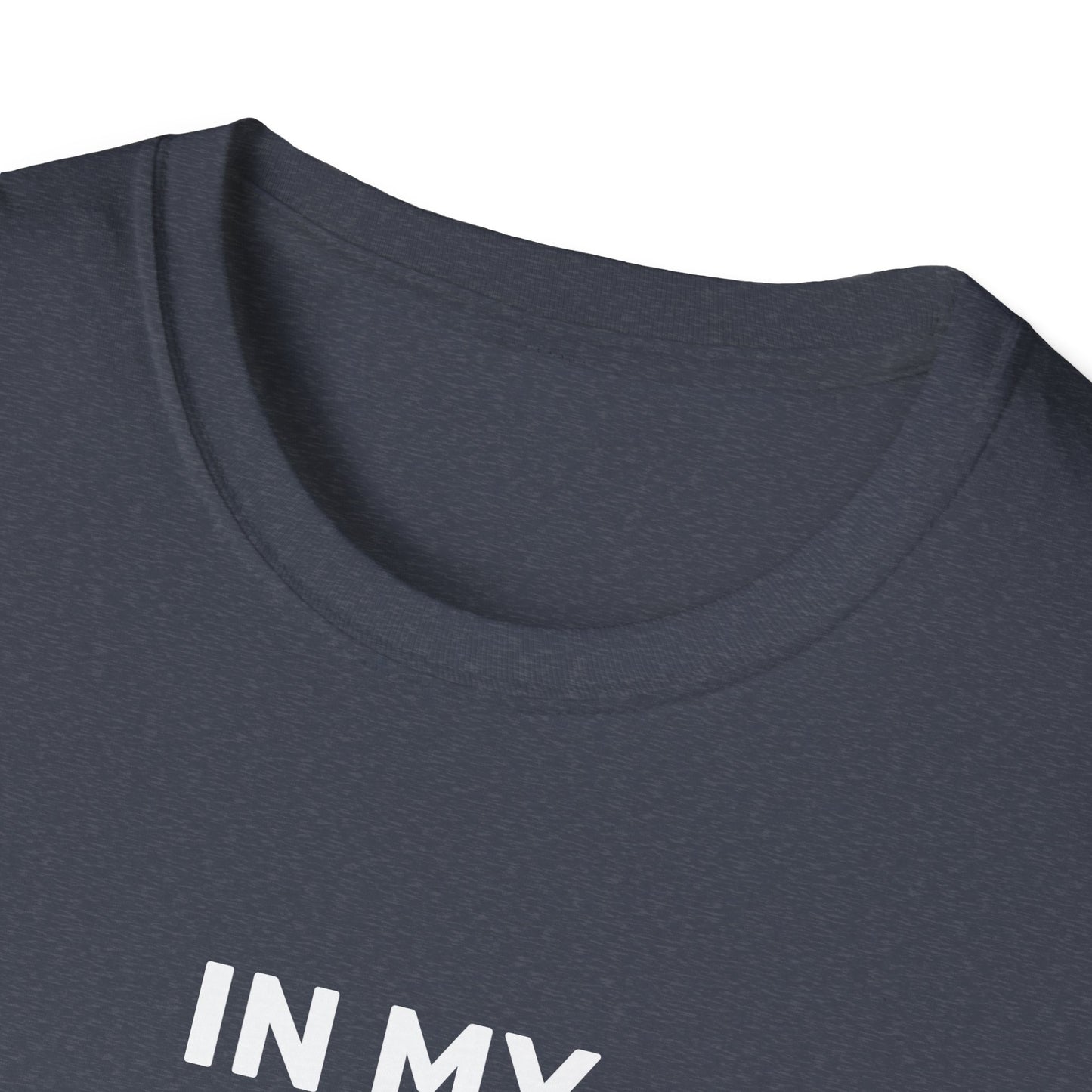 "In My Defense I Was Left Unsupervised" White Writing T-Shirt