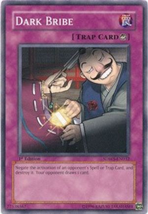 Dark Bribe (SDWS-EN032) - Structure Deck: Warriors' Strike 1st Edition-1
