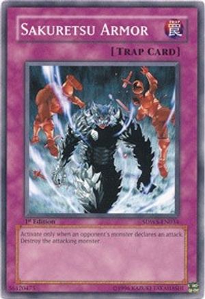 Sakuretsu Armor (SDWS-EN034) - Structure Deck: Warriors' Strike 1st Edition-1