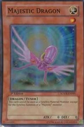 Majestic Dragon (SOVR-EN001) - Stardust Overdrive 1st Edition-1