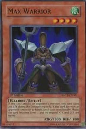 Max Warrior (SOVR-EN003) - Stardust Overdrive Unlimited-1