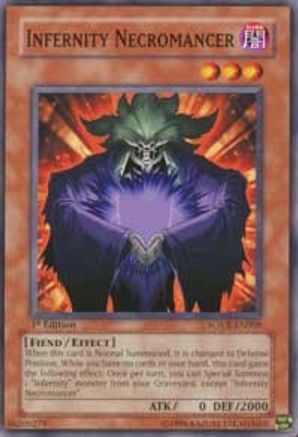 Infernity Necromancer (SOVR-EN008) - Stardust Overdrive 1st Edition-1