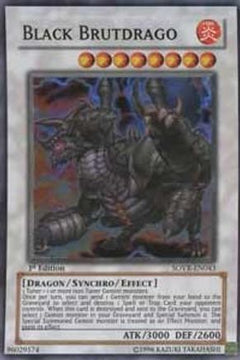 Black Brutdrago (SOVR-EN043) - Stardust Overdrive 1st Edition-1
