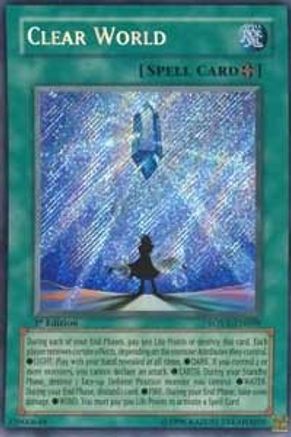 Clear World (SOVR-EN099) - Stardust Overdrive 1st Edition-1
