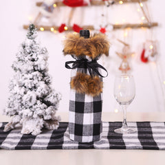 Christmas Decorations Christmas Wine Bottle Socks-75