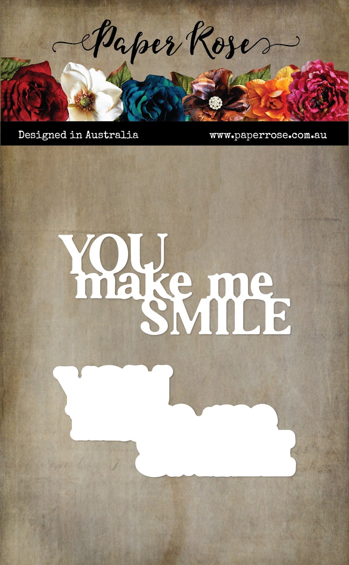 You Make Me Smile Metal Cutting Die 33840-1