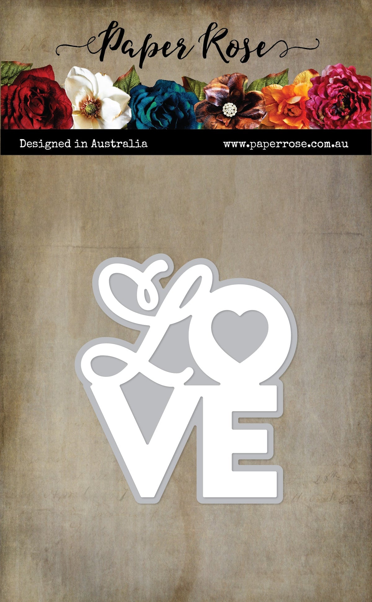 Layered LOVE Metal Cutting Die 33864-1