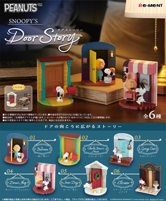 Snoopy's Door Story (1 Random Box) (Re-ment Blind Box)-1