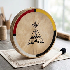 Rising Sun Lodge 12” Hand drum-2