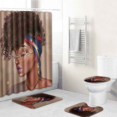 Bathroom Non-Slip Mat – Female Series 3-Piece Set-1