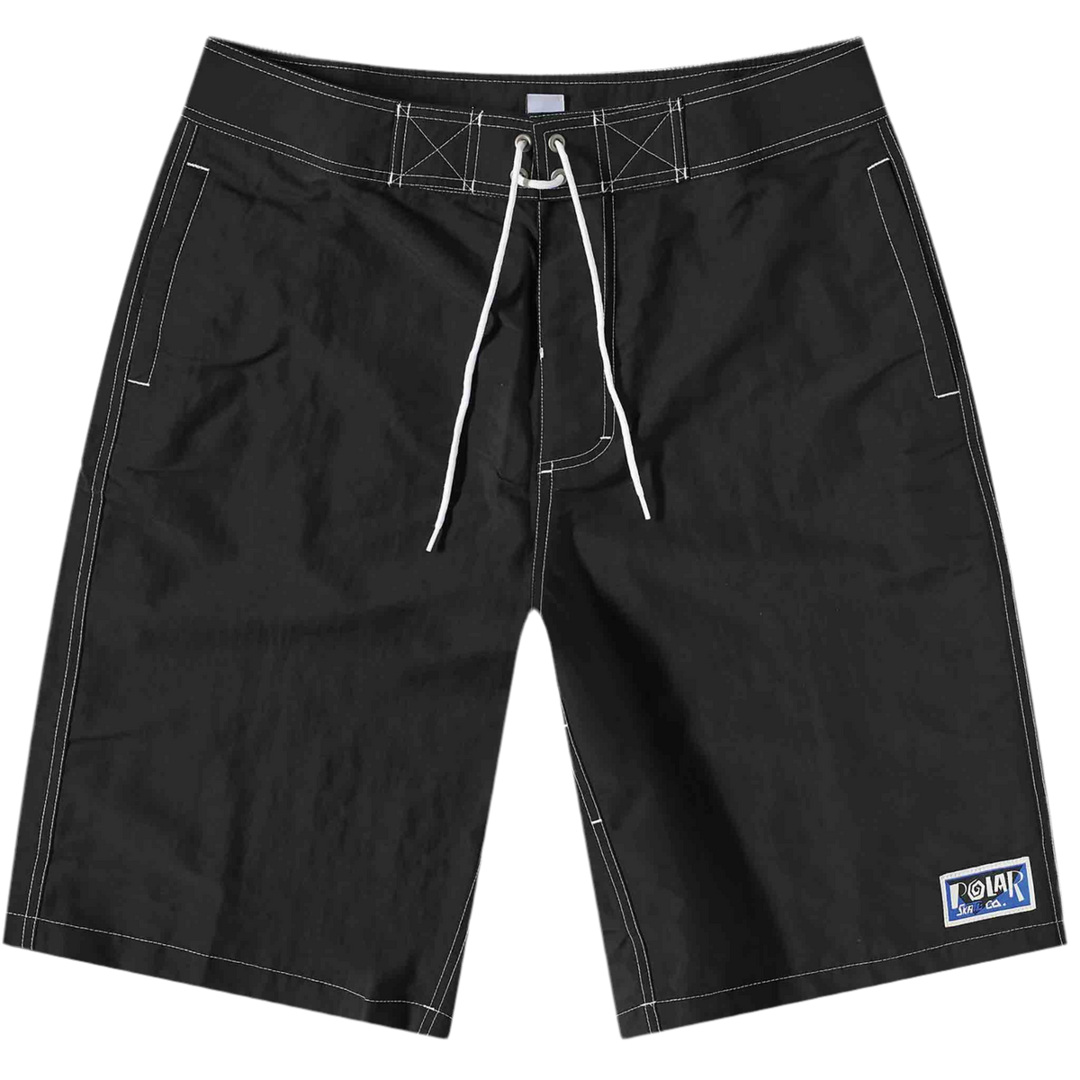 Polar Skate Co. 'Spiral Surf' Short - Black-1