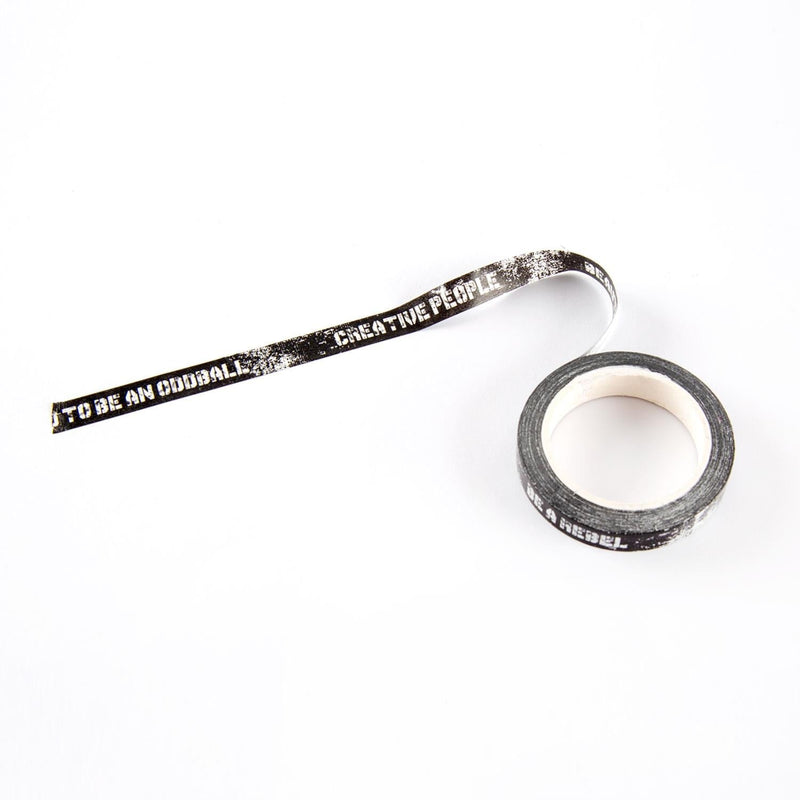 AALL and Create Washi Tape #33 - Be A Rebel (Dark)-1