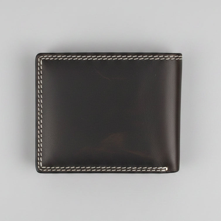 Men’s Steer Embossed Bifold Leather Wallet-2