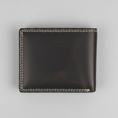 Men’s Steer Embossed Bifold Leather Wallet-2