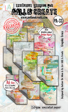 AALL and Create - A6 Design Paper - Graphic Grace-1