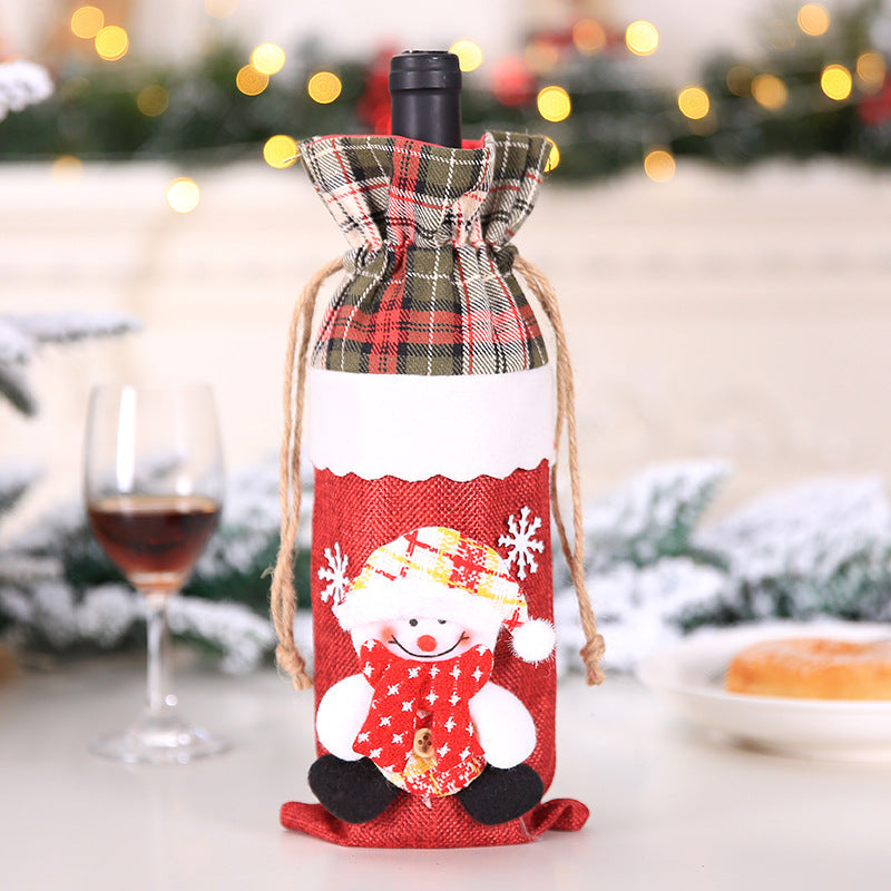 Christmas Decorations Christmas Wine Bottle Socks-43