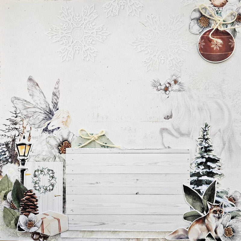 Collection de papiers Noël féerique 30x30-17