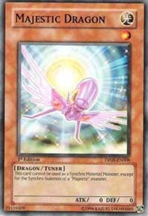 Majestic Dragon (DP09-EN008) - Duelist Pack 9: Yusei 2 1st Edition-1
