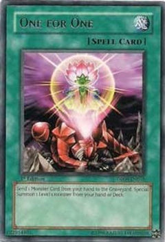 One for One (DP09-EN018) - Duelist Pack 9: Yusei 2 Unlimited-1