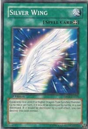 Silver Wing (DP09-EN020) - Duelist Pack 9: Yusei 2 1st Edition-1