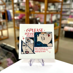 Please Please Please Comic Coaster-1