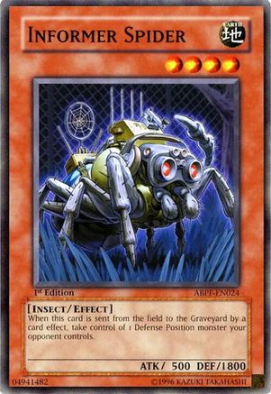 Informer Spider (ABPF-EN024) - Absolute Powerforce 1st Edition-1