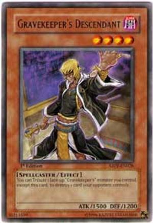 Gravekeeper's Descendant (ABPF-EN028) - Absolute Powerforce 1st Edition-1