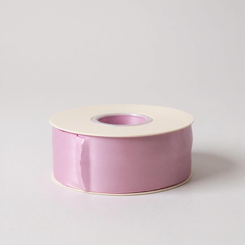 Satin Ribbon Double Face-Light Purple #148- 3.8 cm Wide-1