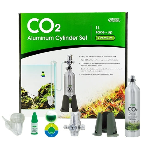 ISTA Premium 1 Litre CO2 Supply Set - Face Up-1