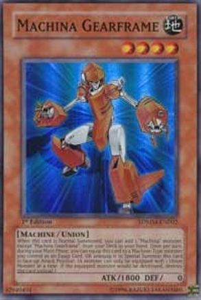 Machina Gearframe (SDMM-EN002) - Structure Deck: Machina Mayhem Unlimited-1