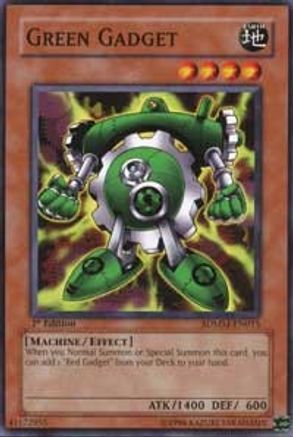 Green Gadget (SDMM-EN015) - Structure Deck: Machina Mayhem Unlimited-1
