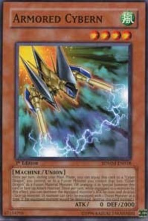 Armored Cybern (SDMM-EN018) - Structure Deck: Machina Mayhem 1st Edition