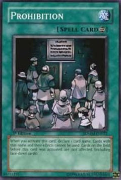 Prohibition (SDMM-EN022) - Structure Deck: Machina Mayhem Unlimited-1