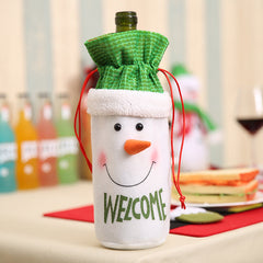 Christmas Decorations Christmas Wine Bottle Socks-29