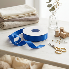 30 Meter Double Face Blue #352 Ribbon Roll-1
