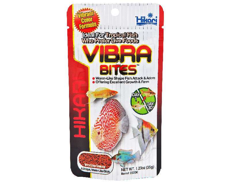 Nourriture pour poissons tropicaux Hikari Vibra Bites-1