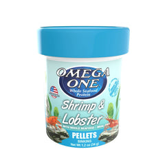 Omega One Shrimp & Lobster Pellet, 1.2oz-1