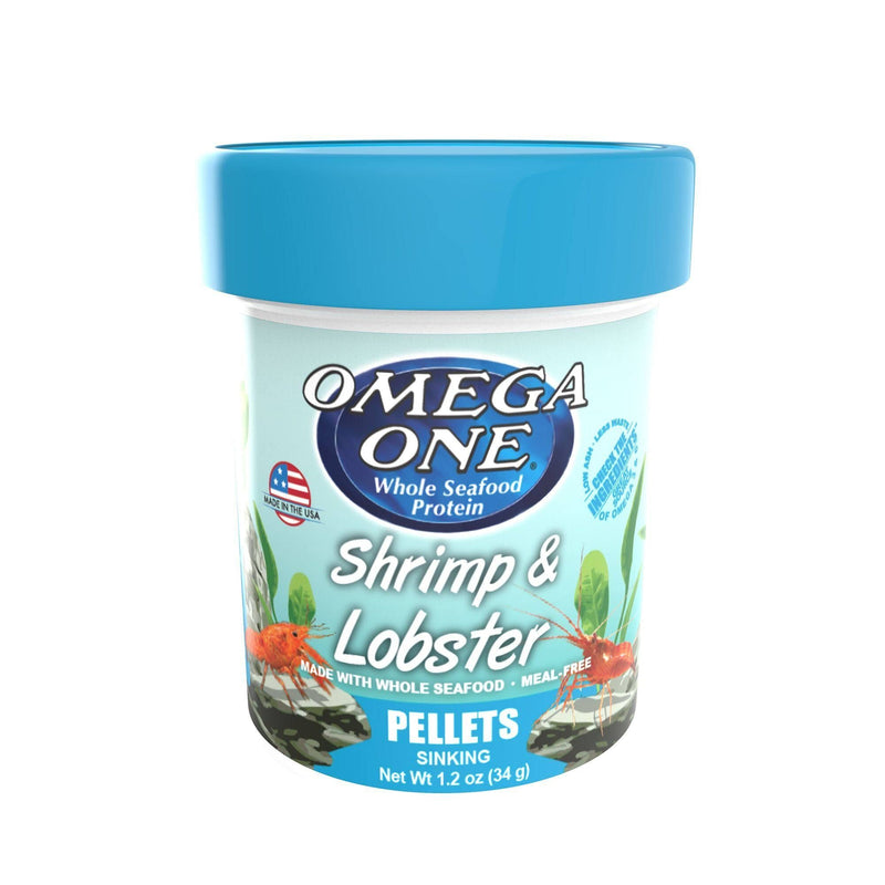 Omega One Shrimp & Lobster Pellet, 1.2oz-1