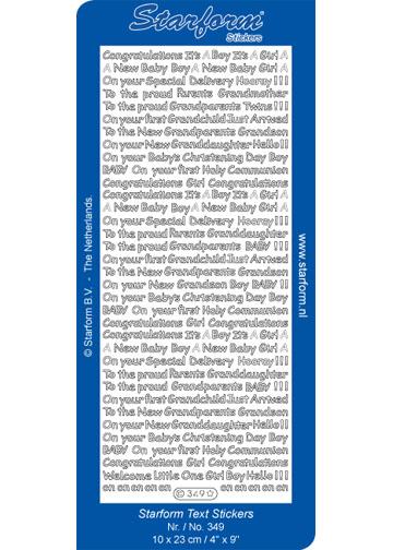 Deco Stickers - Baby Sayings-1