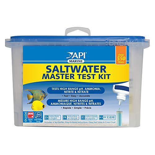API Saltwater Master Test Kit 550-Test Saltwater Aquarium Water Test Kit-1