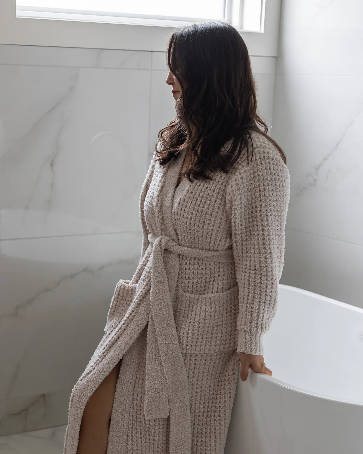 Ladies Waffle Robes-11