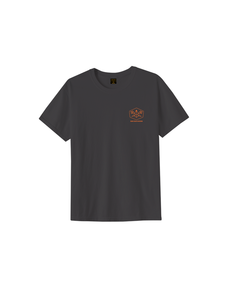 Dark Seas 'Solid Oak' Tee - Bristol Black-1
