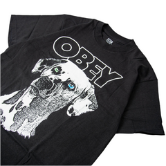 Obey ‘Dalmation' Tee - Black-1