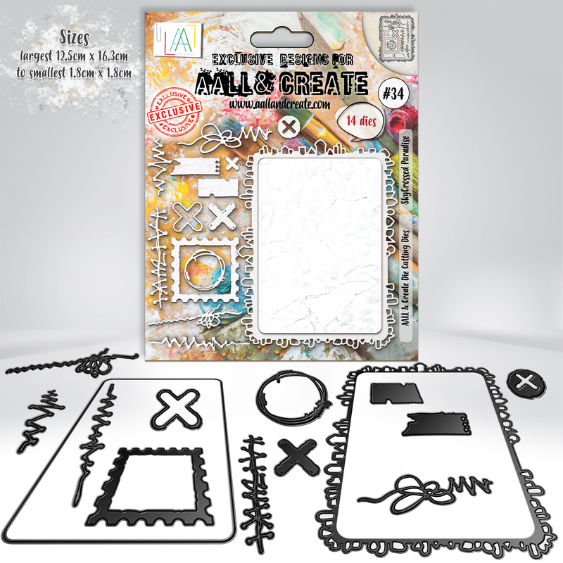 AALL and Create #34 - Die-Cutting Die Set - SkyCrossed Paradise-1