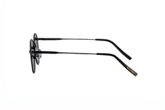 Boléro Sage — Round Metal Sunglasses-11