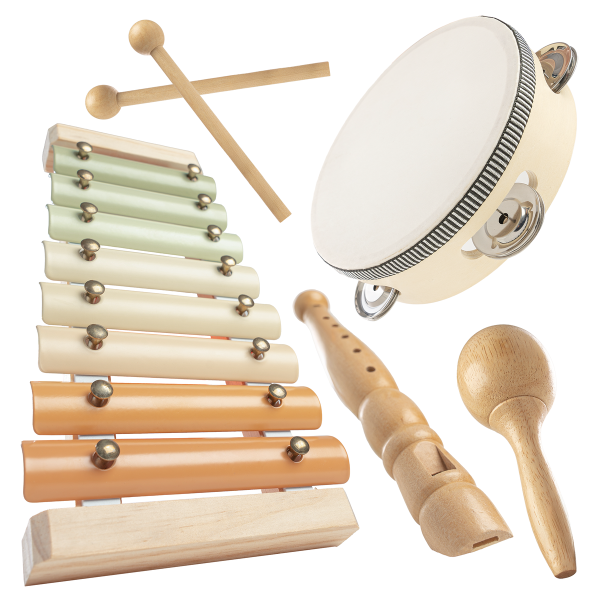 Comfy Cubs - 4-Piece Kids Musical Instruments - Ages 2+-1