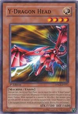 Y-Dragon Head (DPKB-EN011) - Duelist Pack: Kaiba Unlimited-1