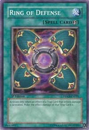 Ring of Defense (DPKB-EN034) - Duelist Pack: Kaiba 1st Edition-1